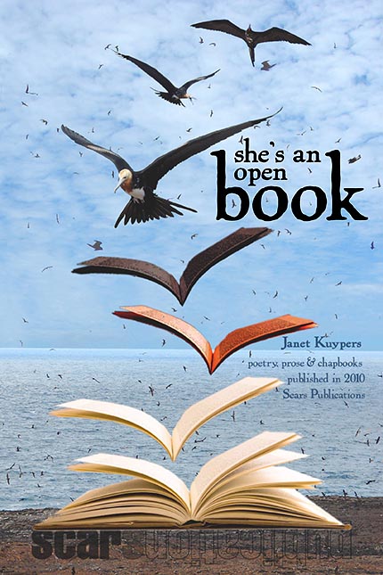 “She’s an Open Book” front cover