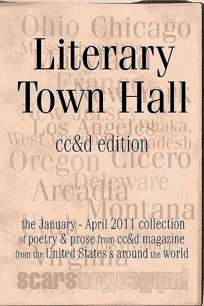 Literary Town Hall, cc&d edition - book front cover