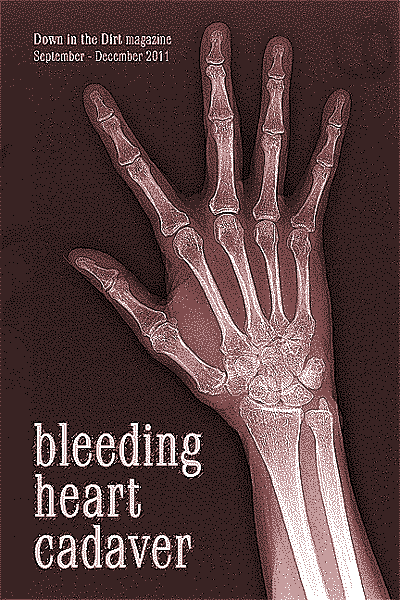 Bleeding Heart Cadaver, dirt edition - book front cover