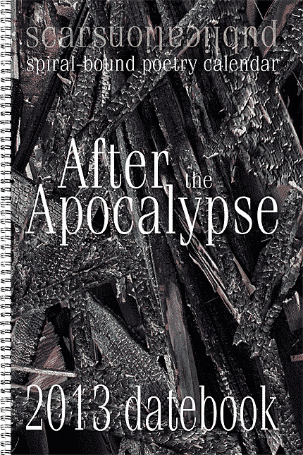 After the Apocalypse 2013 date book front cover