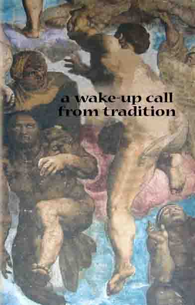 “a Wake-Up Call From Tradition” front cover
