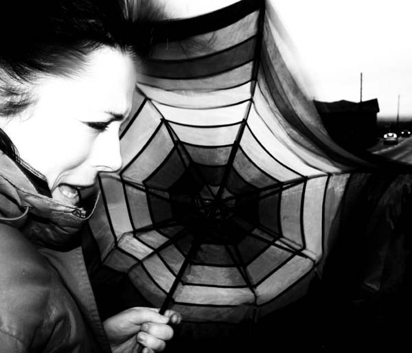 the Wind Breaking Umbrella, photography by Eleanor Leonne Bennett