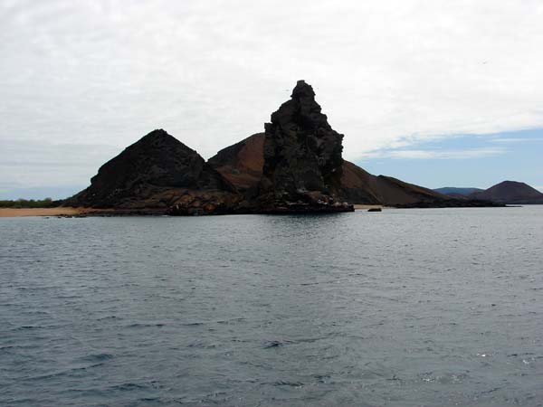 rocks just off of Bartolome Island, off the Galapagos Islands in the PacificOcean 12/28/07, copyright 2007-2012 Janet Kuypers