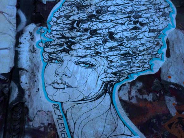 Blue Girl, art by Kule Hemmings