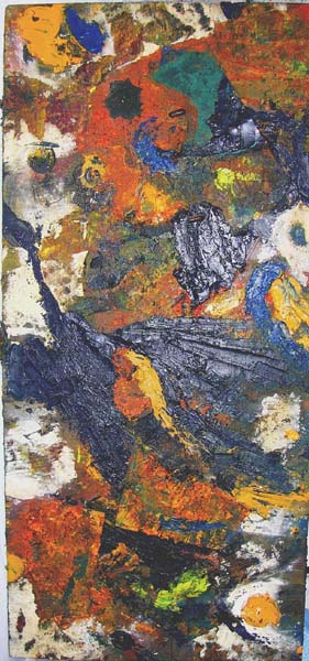 September 1 Pollock Krasner, painting by Patrick Fealey