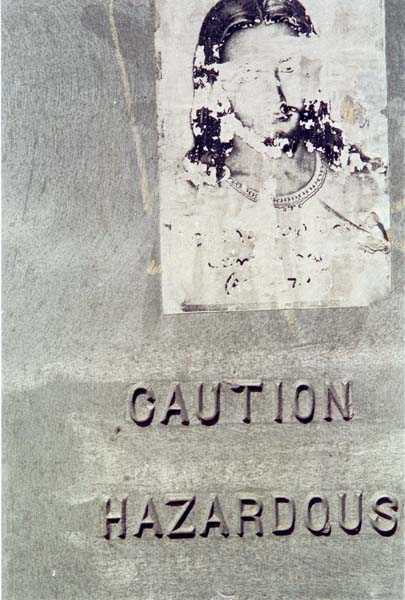 Caution, art by Peter Bates
