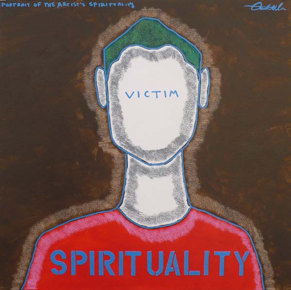 Portrait of the Artist’s Spirituality, art by Aaron Wilder
