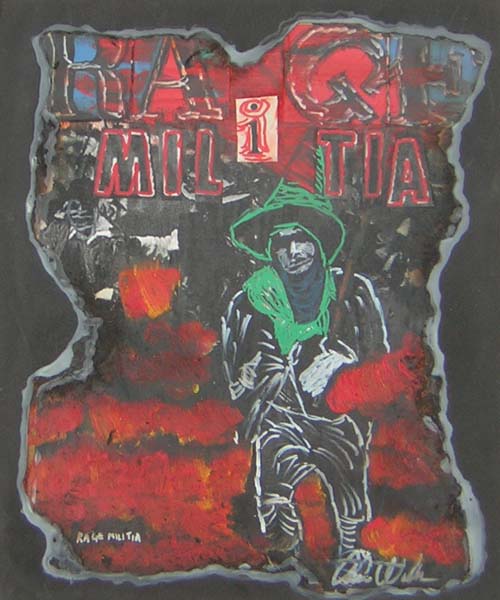 Rage Militia, art by Aaron Wilder
