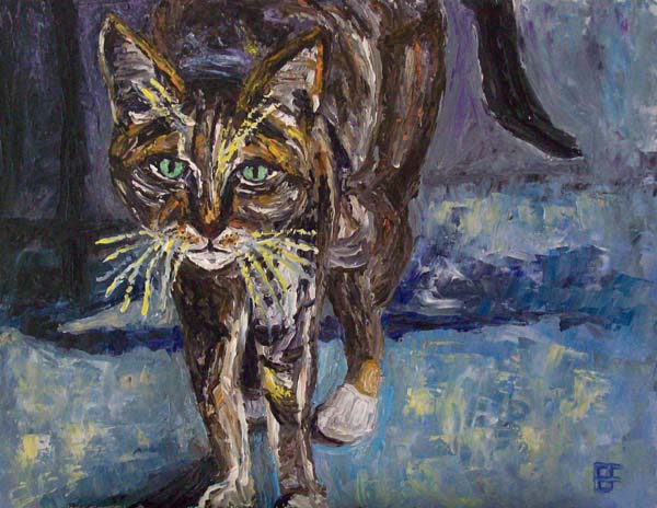 Street Cat, art by Brian Forrest