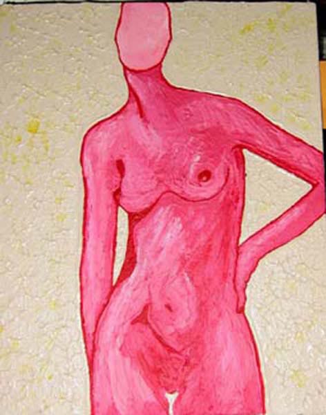 small Pink Nude, art by Cheryl Townsend