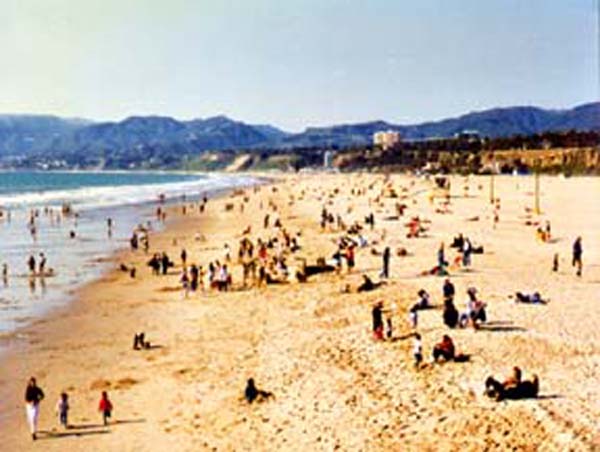 Los Angeles beach