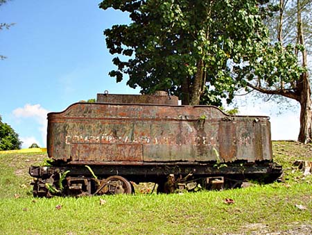 old train, San Juan, Puerto Rico, 2004