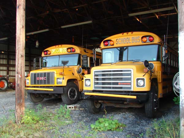 schoolbuses image copyright 2007-2017 Janet Kuypers