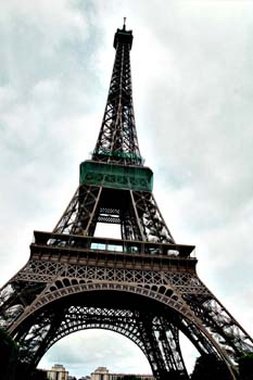 Eiffel Tower in Paris, copyright 2003-2013 Janet Kuypers