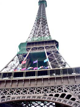 part of the Eiffel Tower