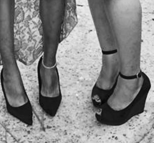 Heels, art by Rose E. Grier