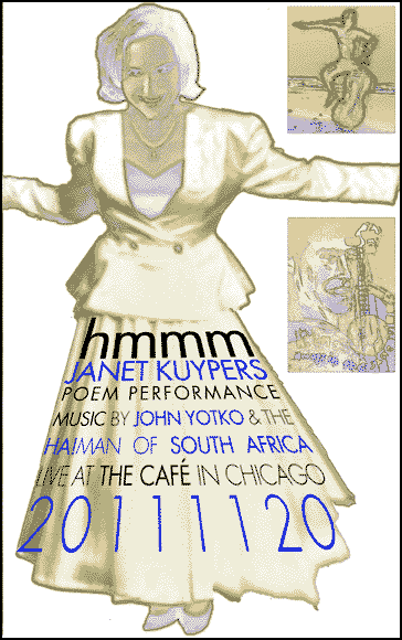 hmmm, Janet Kuypers 20111120 poetry show at the Cafe
