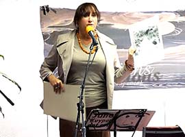 Janet reading poem show