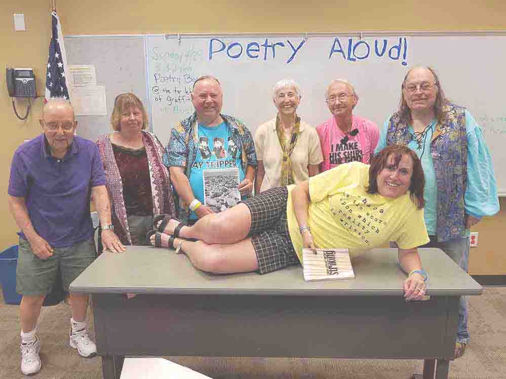 poetry reading at Poetry Aloud 4/28/18