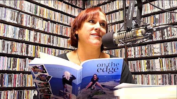 video still form Janet Kuypers interview and poem reafding on WZRD Radio 88.3 FM in Chicago 9/22/18