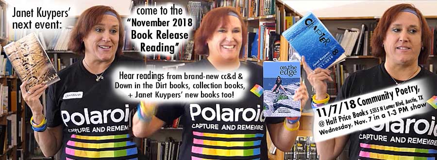 facebook cover image to advertise the reading to the public