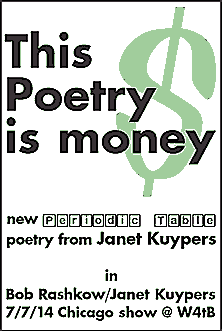 this Poetry is Money, Janet Kuypers chapbook