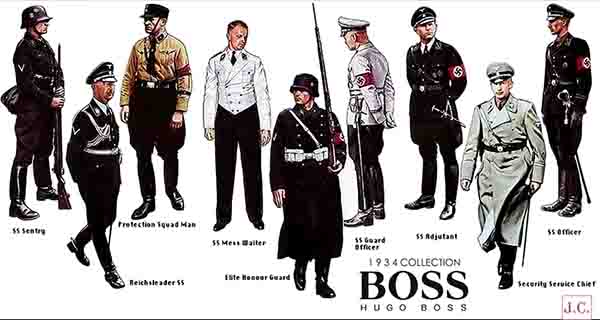 Hugo Boss Nazi clothes line