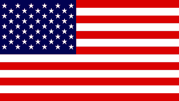 flag with 50 stars