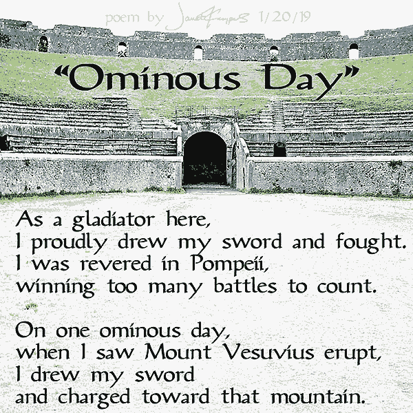 O minous Day, poem and art Copyright © 2003-2019 Janet Kuypers