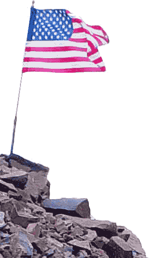01-02-05 pennsylvania, flag in dirt025
