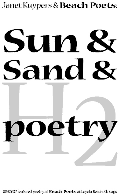 Sun & Sand & H3Poetry