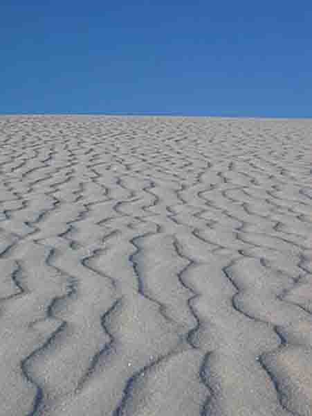 rippled sand, photography by Brian Hosey