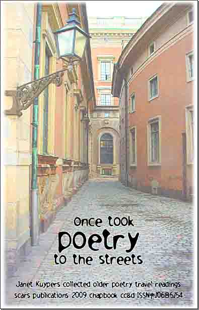 Once Took Poetry
to the Streets