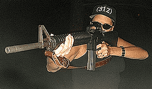 Kuypers holding AR 15