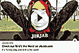 Janet in Jib Jab card; Bird is the Word