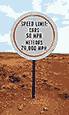 Meteor Crater speed limit
