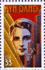 Ayn Rand Stamp