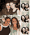 Janet and Clair photo collage