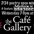 the Café Gallery poetry open mic
