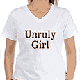 Unruly Girls custom) t-shirt