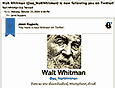 Walt Whitman follows Janet on Twitter