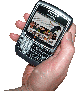 janetkuypers.com on a blackberry