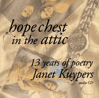 the poetry audio CD set “HopeChest in the Attic”