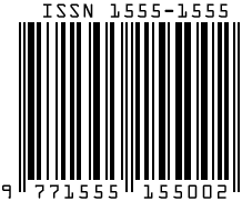 Internet ISSN Barcode