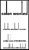 Colon Wanted