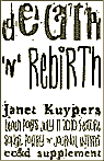 Death n Rebirth: Janet Kuypers chapbook
