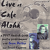 the poetry CD Live at Café Aloha