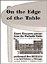 On the Edge of the Table - edited poems from the Periodic Table of Poetry