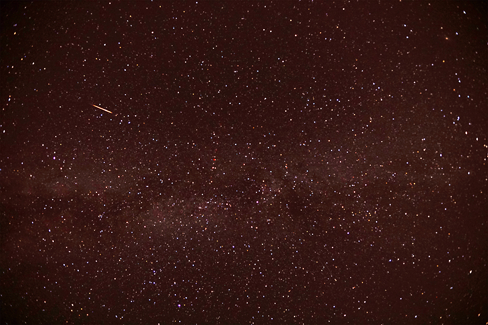 the Milky Way, photograph by John Yotko