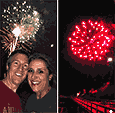 Janet & John & fireworks